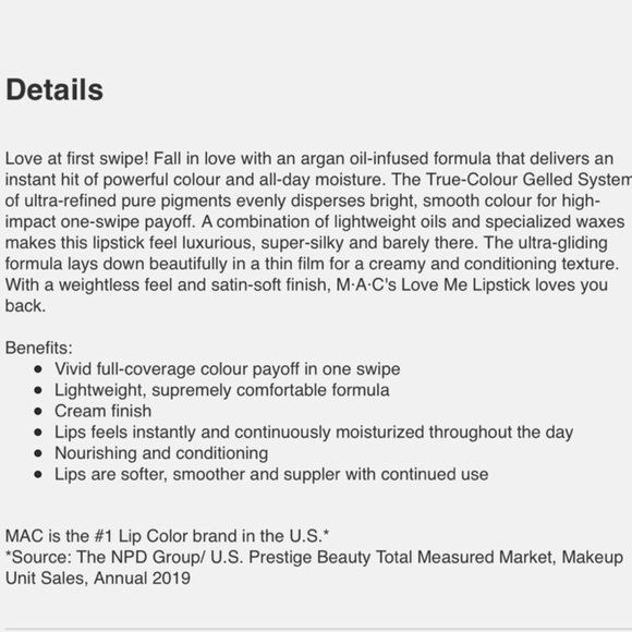 MAC Love Me Lipstick Laissez-Faire π - Picture 16 of 16